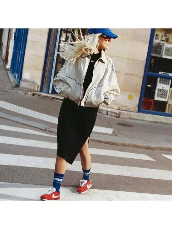 Nike Sportswear Essential Tight Crewneck Midi Dress - Picture 4 of 9